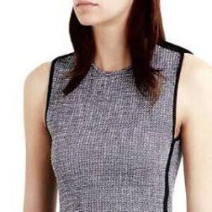Maje Larza Jacquard knit top
